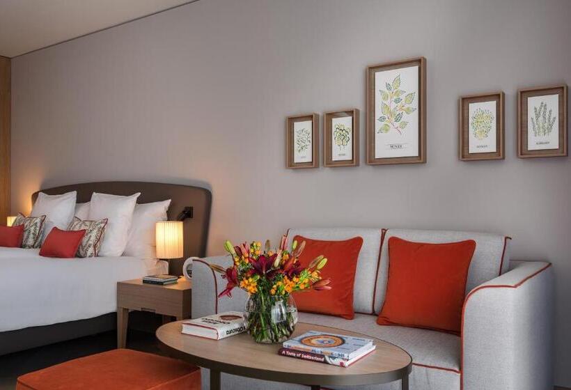 غرفة ديلوكس مزودة بتراس, Waldhotel By Bürgenstock