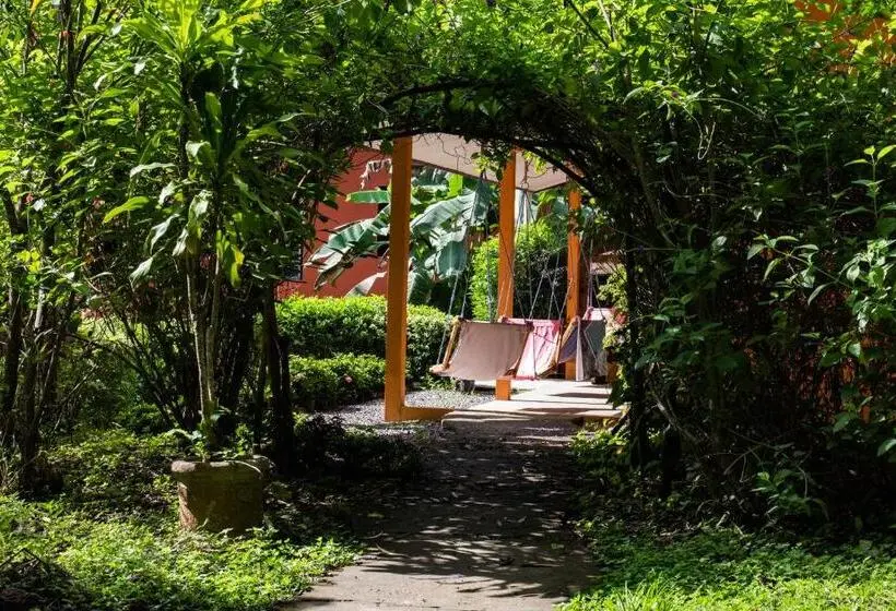 キングサイズベッドのスタンダードルーム, Jungle Lodge At Wild Sun Rescue Center