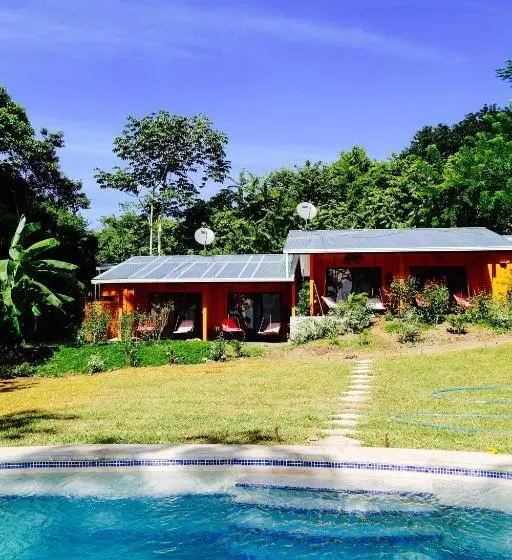 キングサイズベッドのスタンダードルーム, Jungle Lodge At Wild Sun Rescue Center