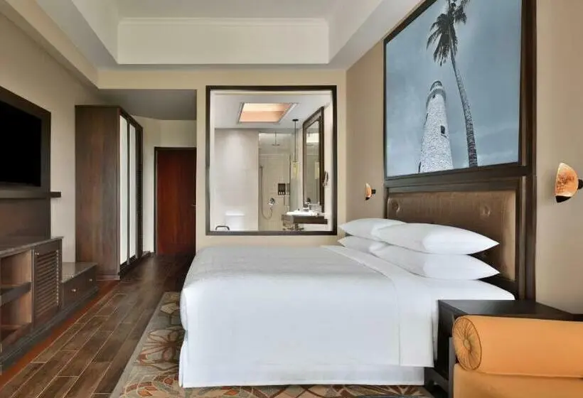 キングサイズベッドのデラックスルーム, Sheraton Kosgoda Turtle Beach Resort