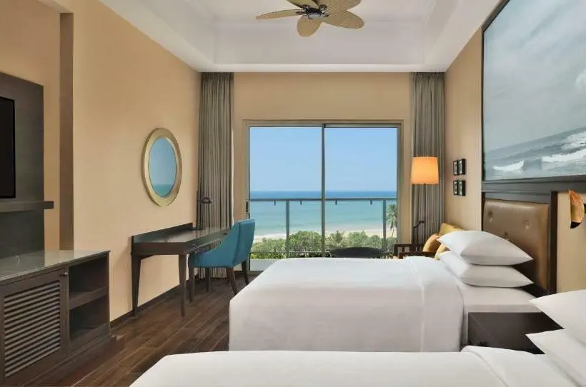 オーシャンビューデラックスルームバルコニー付き, Sheraton Kosgoda Turtle Beach Resort
