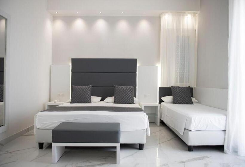 חדר סטנדרט לארבעה נוף לים, Blu