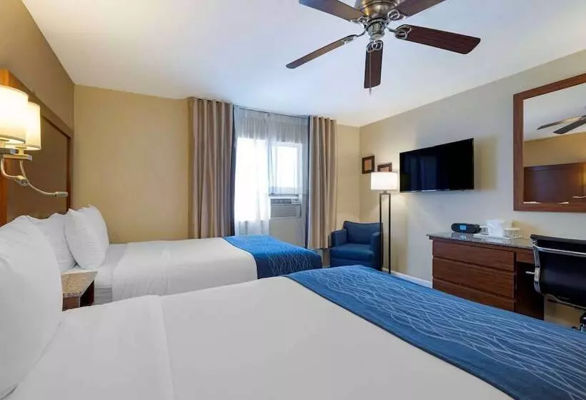 2ダブルベッドのスタンダードルーム, Comfort Inn Gaslamp Convention Center