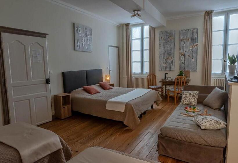 4인용 스탠다드 룸, La Maison Duffour Chambres D Hôtes Avec Petit Déjeuner