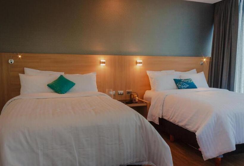 스탠다드 룸 더블 침대 2개, Kavia Monterrey