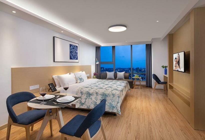 Студио Стандарт Кровать Кинг, Joysuites Nantong