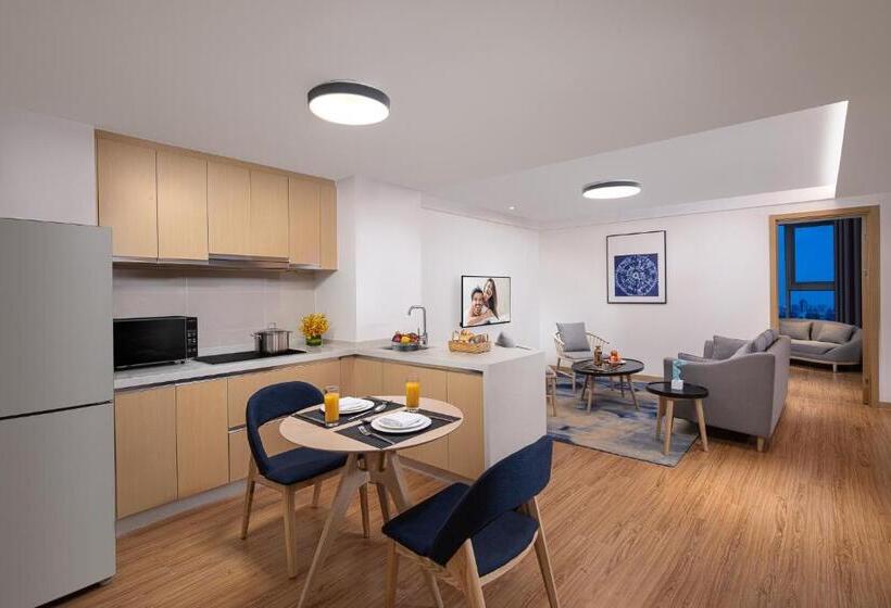 Апартаменты 2 Спальни, Joysuites Nantong