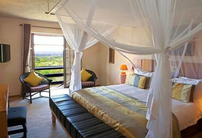 اتاق استاندارد با چشم‌انداز باغ, Elephant Hills Resort