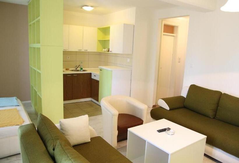 آپارتمان 1 خوابه با تراس, Aparthotel Park