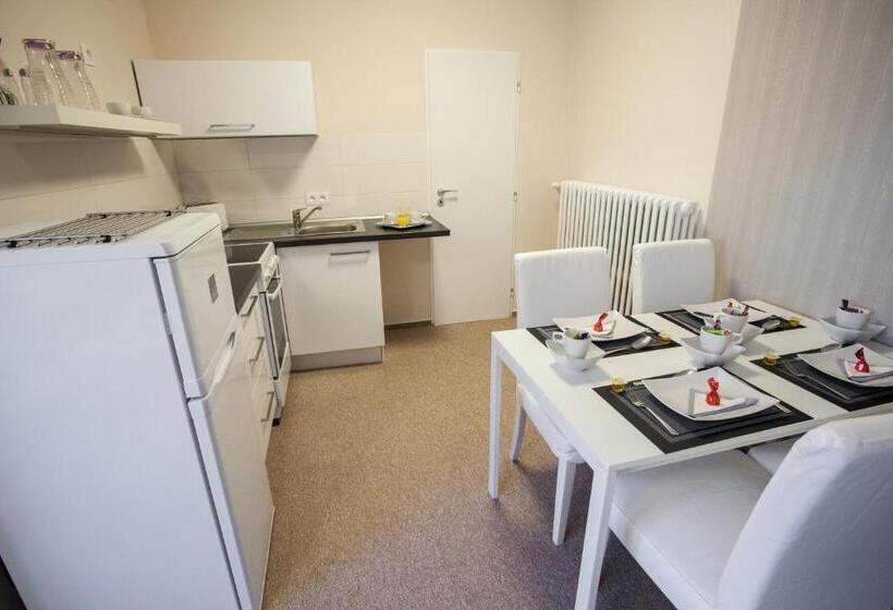 テラス付き１ベッドルームアパートメント, Penzion Olomouc