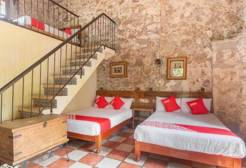 غرفة عائلية, Rancho Hotel El Carmen