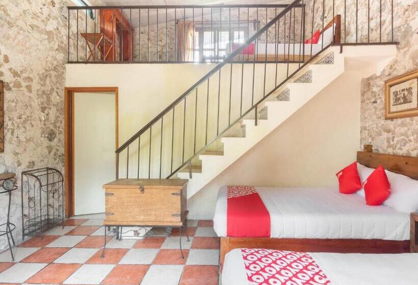 غرفة عائلية, Rancho Hotel El Carmen