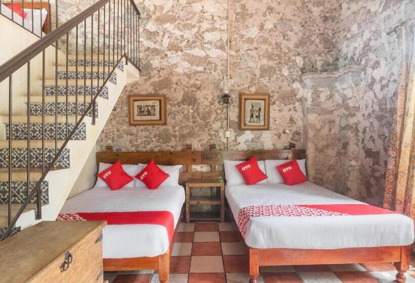 غرفة عائلية, Rancho Hotel El Carmen