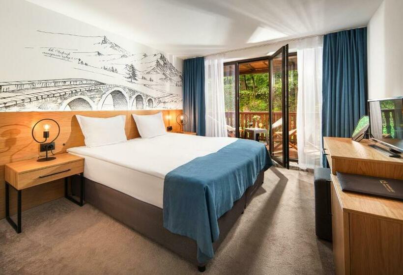 חדר סטנדרט עם מרפסת, Alfaresort Thermal Chiflika