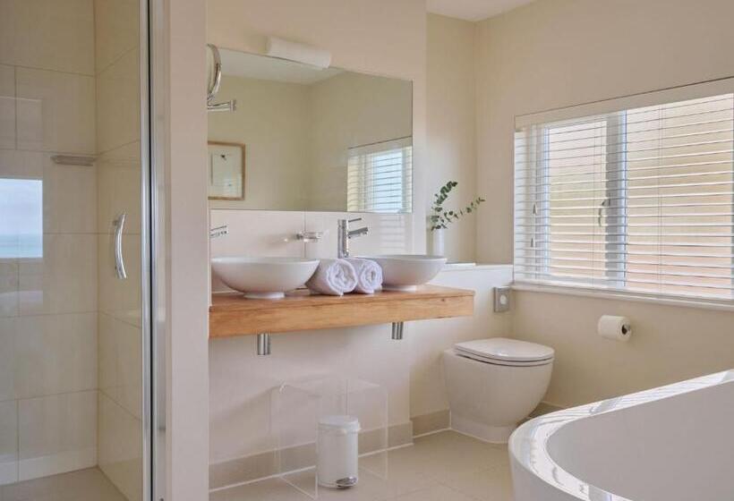 غرفة ديلوكس مطلّة علي البحر, Boskerris