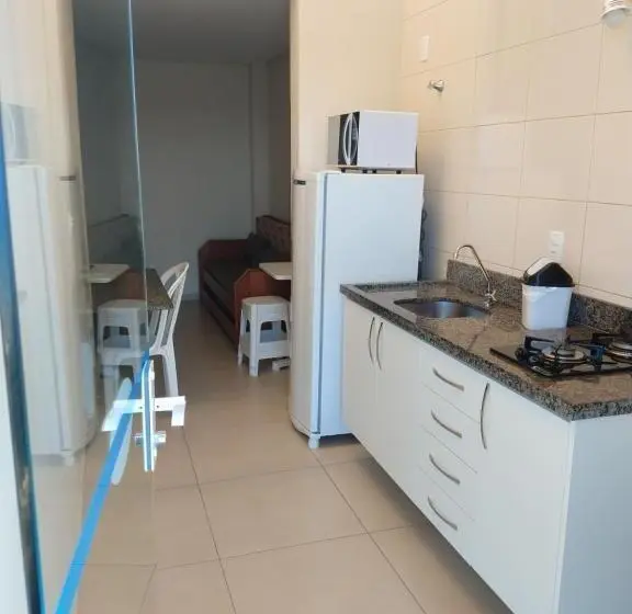 آپارتمان 1 خوابه با چشمانداز دریا, Pousada Bella Bombinhas Pé Na Areia