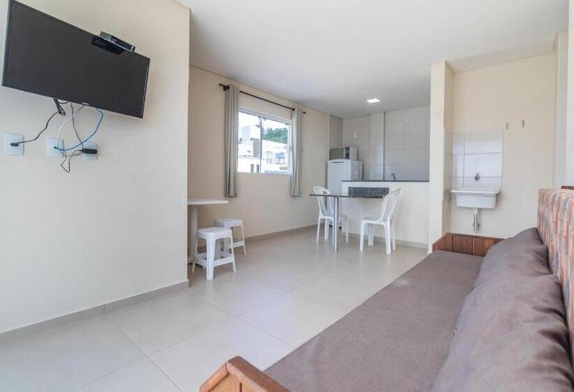 דירת חדר דלוקס, Pousada Bella Bombinhas   Pé Na Areia