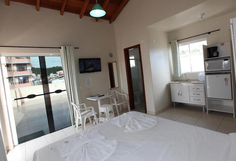 סוויטה עם טרסה, Pousada Bella Bombinhas   Pé Na Areia