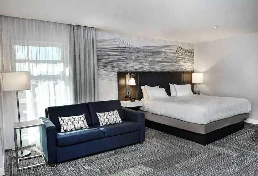 اتاق استاندارد با تخت بزرگ, Hampton Inn Buffalo Amherst, Ny