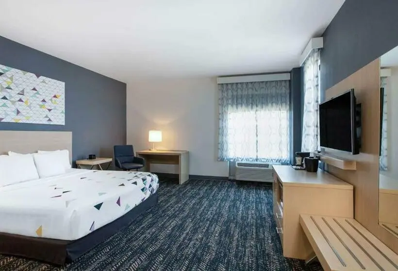 身障者適用キングサイズベッドルーム, La Quinta Inn & Suites By Wyndham Manassas, Va  Dulles Airport