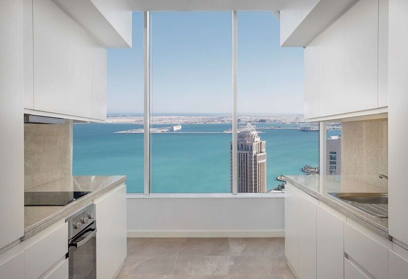 3 Bedroom Suite, Aleph Doha Residences, Curio Collection By Hilton