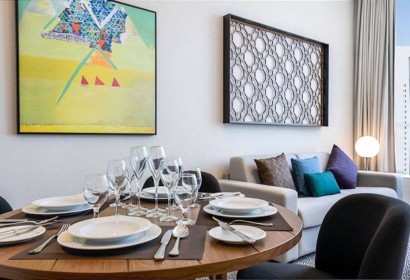 3 Bedroom Suite, Aleph Doha Residences, Curio Collection By Hilton