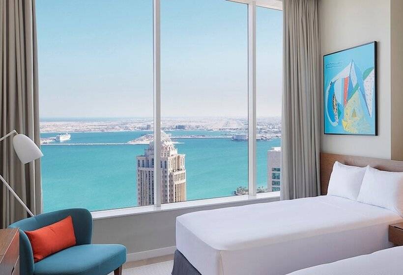 سوئیت 2 خوابه, Aleph Doha Residences, Curio Collection By Hilton