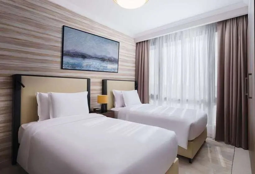 3 Bedroom Suite, Aleph Doha Residences, Curio Collection By Hilton