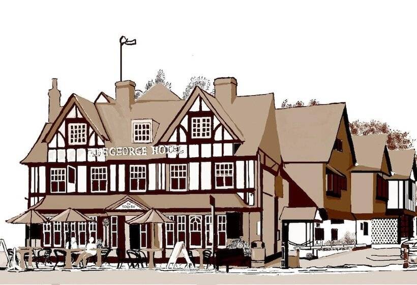 스탠다드 싱글 룸, The George Hotel Pangbourne