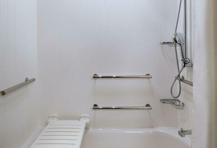 חדר סטנדרט עם מיטת קינג, Courtyard Dallas Grand Prairie