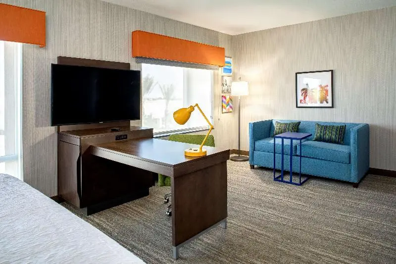 キングサイドベッドのスタンダードワンルーム, Hampton Inn & Suites Indio