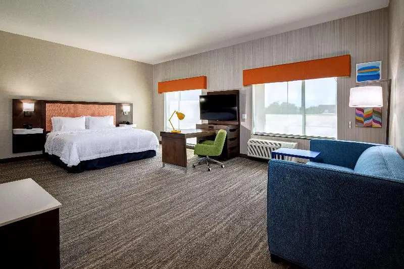 キングサイドベッドのスタンダードワンルーム, Hampton Inn & Suites Indio