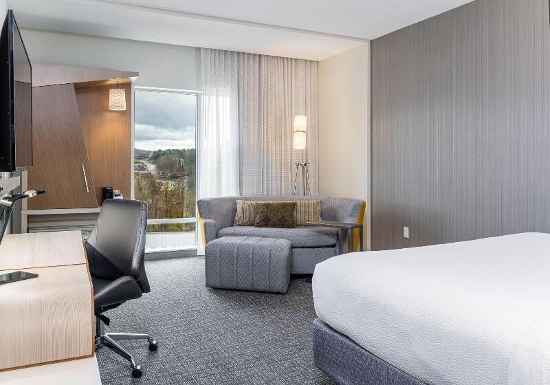 اتاق استاندارد با تخت بزرگ, Courtyard Asheville Biltmore Village