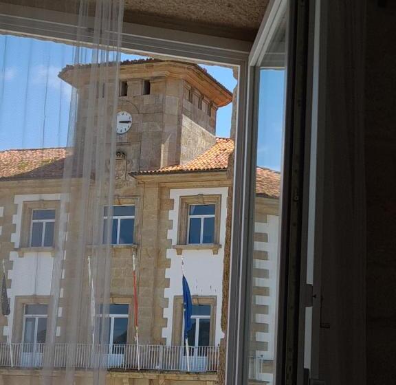 غرفة ديلوكس مطلّة علي البحر مزوَّدة بشُرفة, Hospedaje Casasampedro