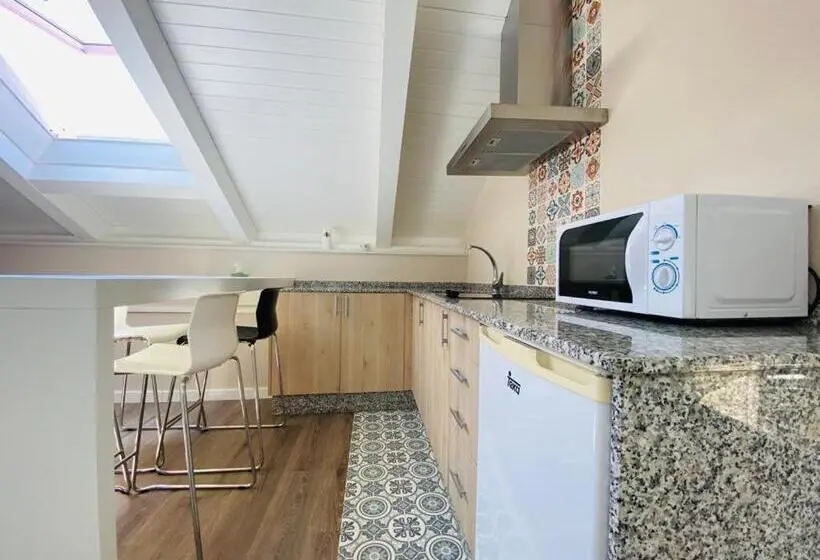 1 Bedroom Penthouse Apartment, Hospedaje Casasampedro