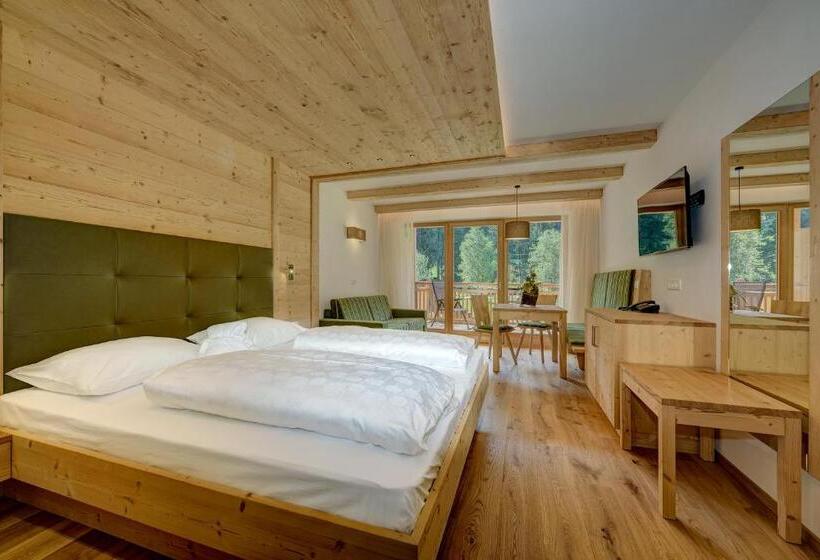 סוויטת 2 חדרי שינה, Alpine Nature Hotel Stoll