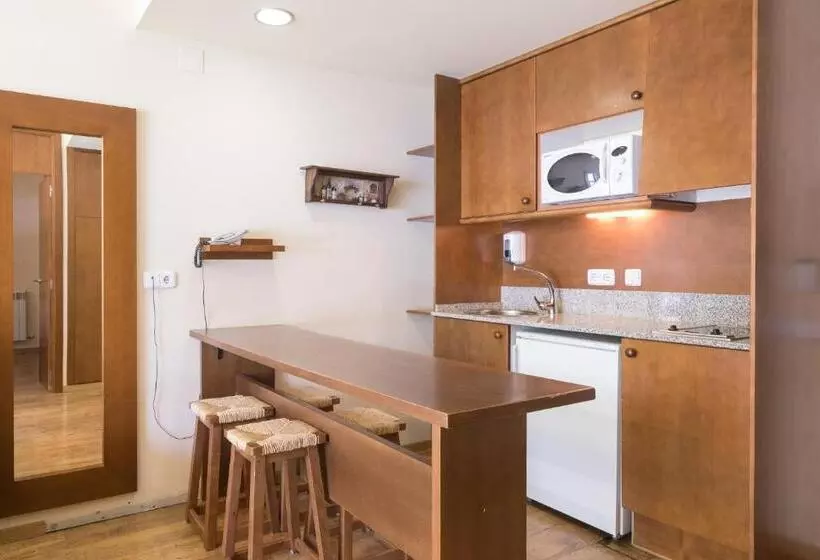 آپارتمان 1 خوابه با چشمانداز, Aparthotel La Vall Blanca