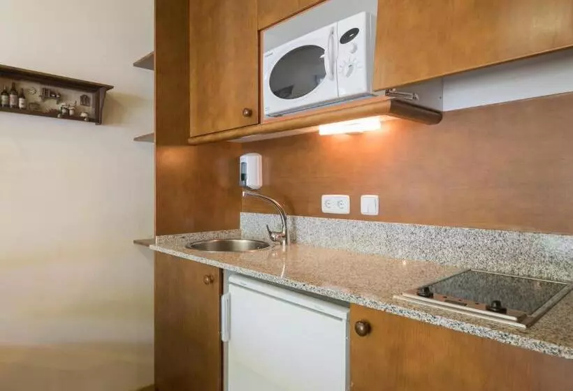 آپارتمان 1 خوابه با چشمانداز, Aparthotel La Vall Blanca