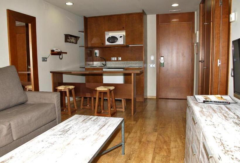 آپارتمان 1 خوابه با چشمانداز, Aparthotel La Vall Blanca