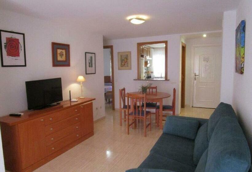 侧面带海景及2个卧室的公寓, Apartamentos Marina Park