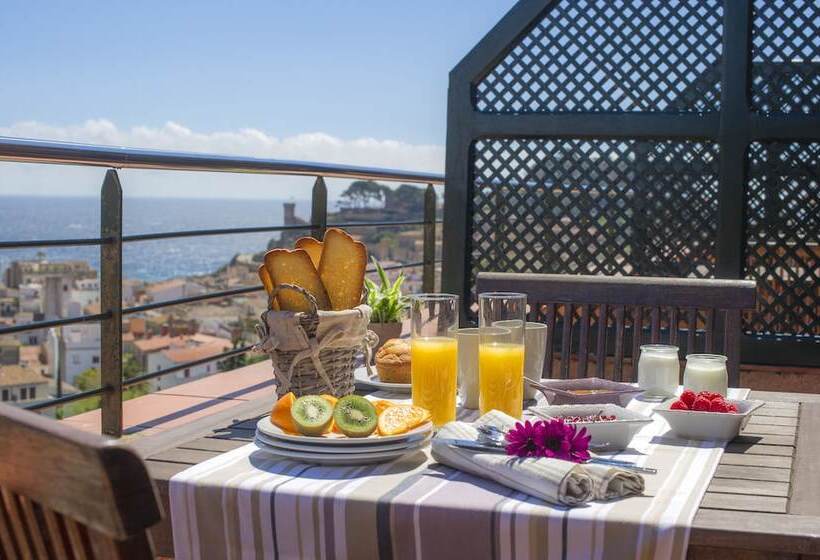 带1个卧室的带海景的公寓, Villa Romana