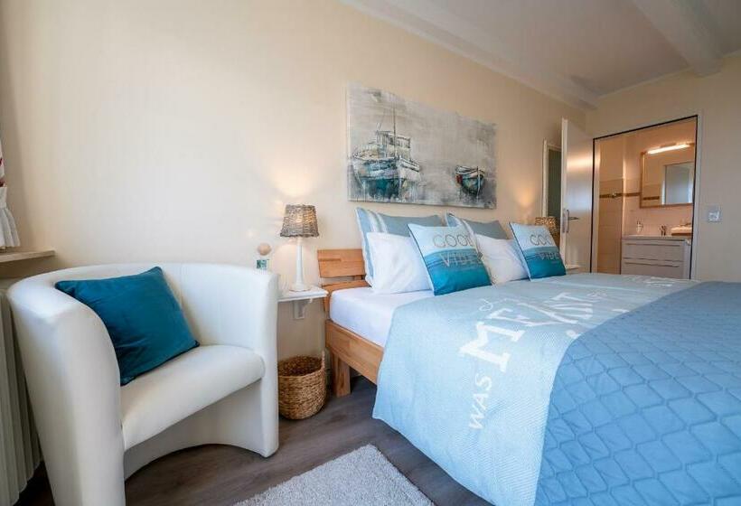 标准间带阳台, Hof Norderlück   Das Ostseehotel Unter Reet