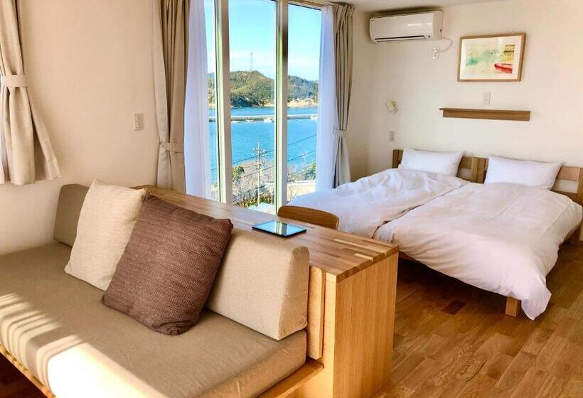 غرفة ديلوكس مطلّة علي البحر, My Lodge Naoshima