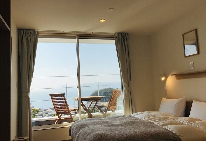 غرفة قياسية مطلّة علي البحر, My Lodge Naoshima