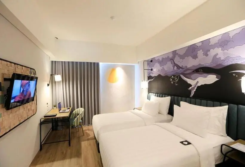 デラックスルーム, Luminor Hotel Purwokerto By Wh