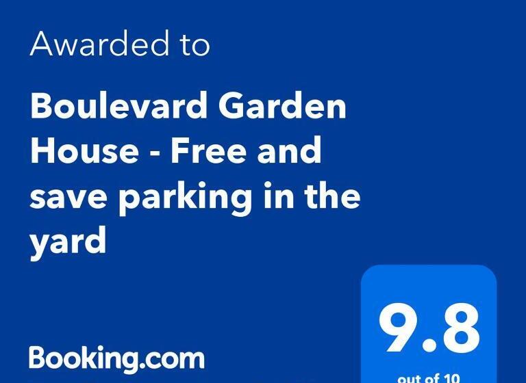 ویلای 2 خوابه, Boulevard Garden House   Free And Save Parking In The Yard