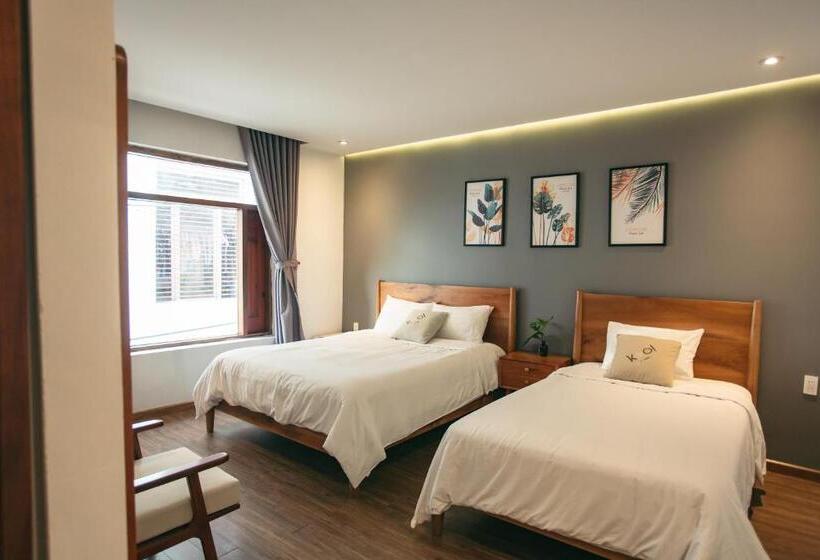 اتاق استاندارد سه تخته با چشمانداز, Kool House