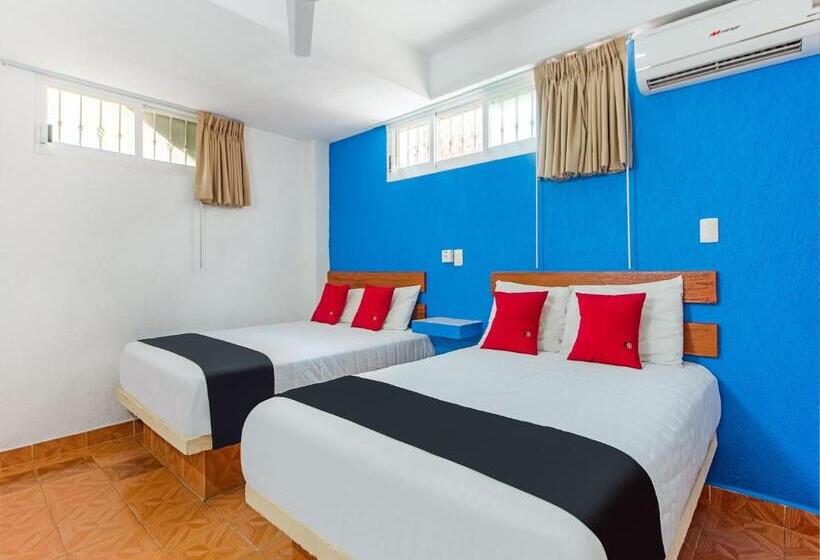 침실 2개, Capital O Hotel El Mejicano, Acapulco