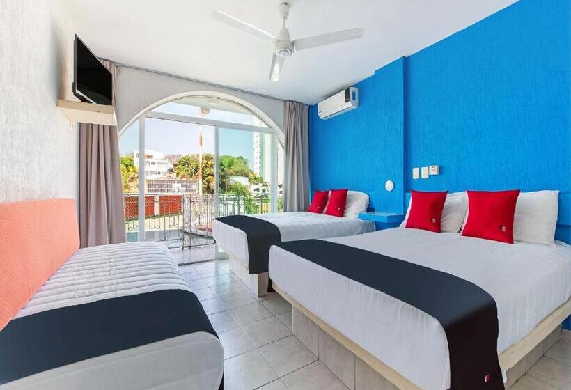 스탠다드 5인객실, Capital O Hotel El Mejicano, Acapulco