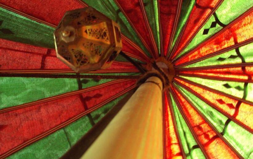 家庭房带园景, Au Bonheur Nomade